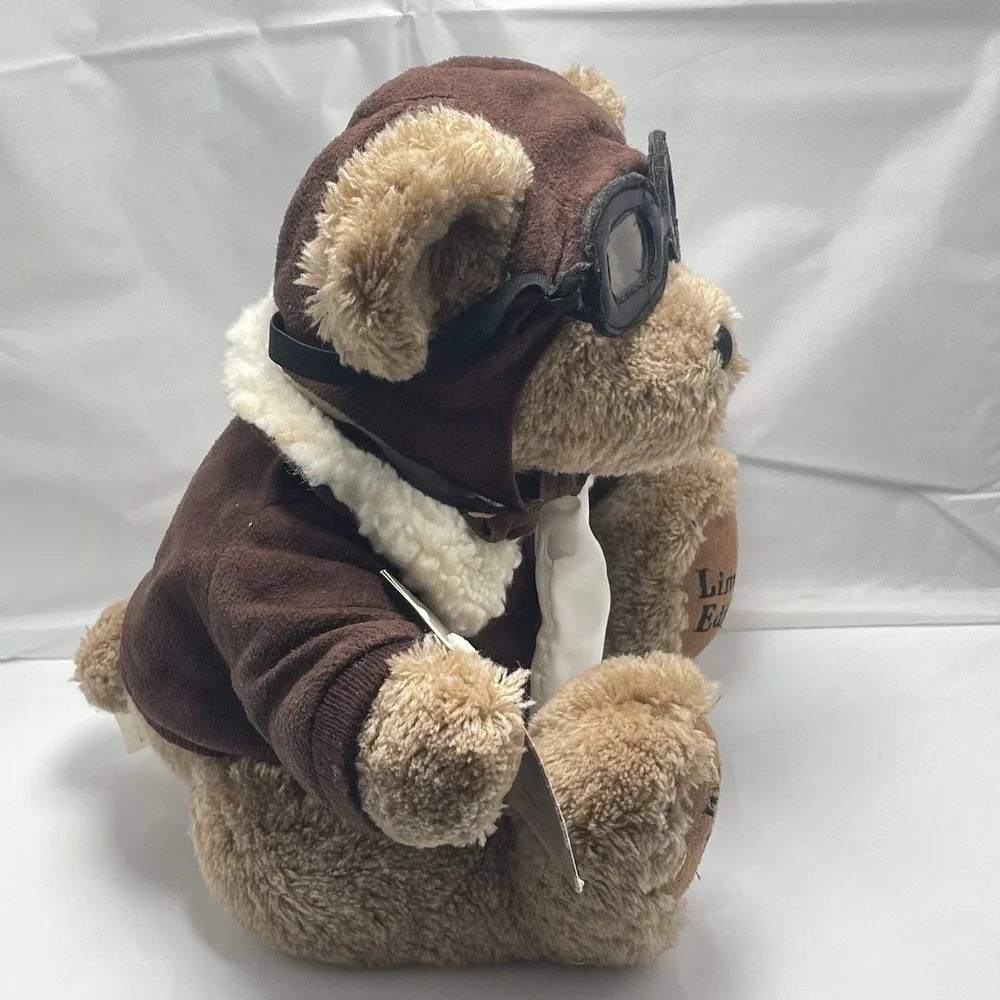 Vintage‎ 2003 Dan DeeWright Brothers 100th Anniversary Plush Bear Pilot Tested